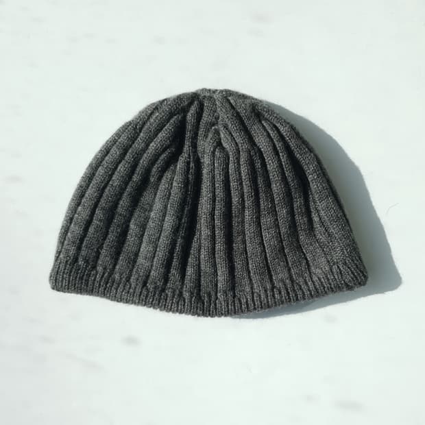 The Flat Head wool beanie