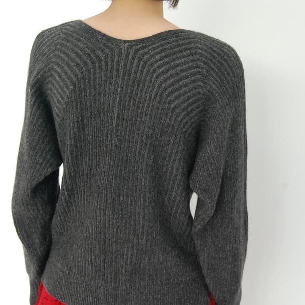 Luyuan rose cashmere knit