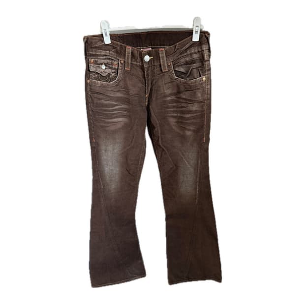 트루릴리전 코듀로이 부츠컷 팬츠