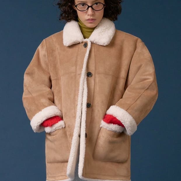 위드아웃썸머 무스탕