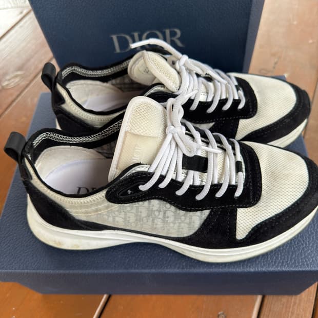 [41] 디올 오블리크 B25 스니커즈