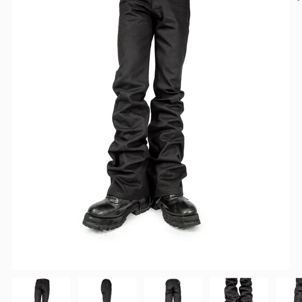 구매) paradoxe paris bootcut denim