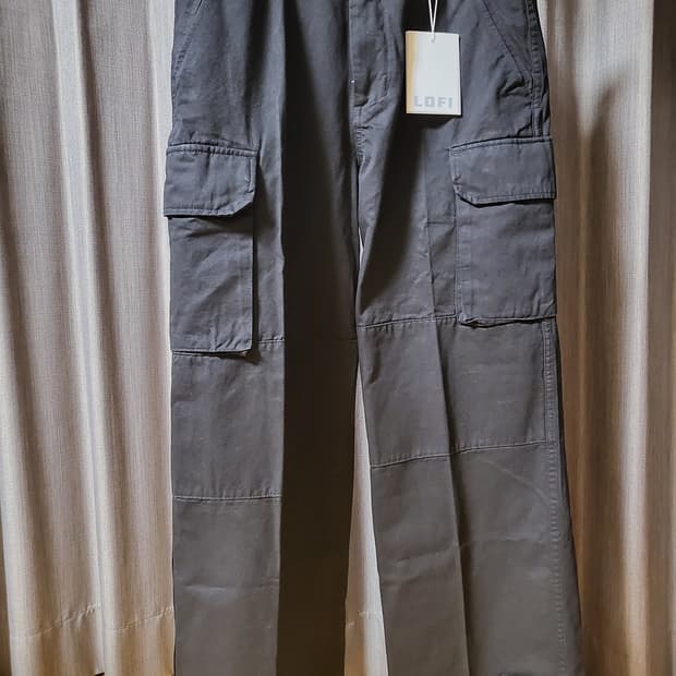 [XL] 로파이 월루스 M47 카고 팬츠 (블랙)