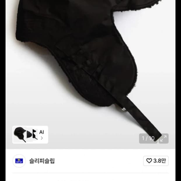 슬리피슬립 리버서블 트루퍼햇