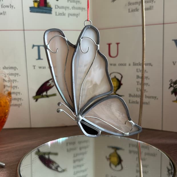 빈티지 티파니스테인드글라스 소품 썬캐쳐