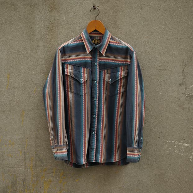 토요엔터프라이즈 인디언모터사이클 사우스웨스턴 웨스턴 셔츠