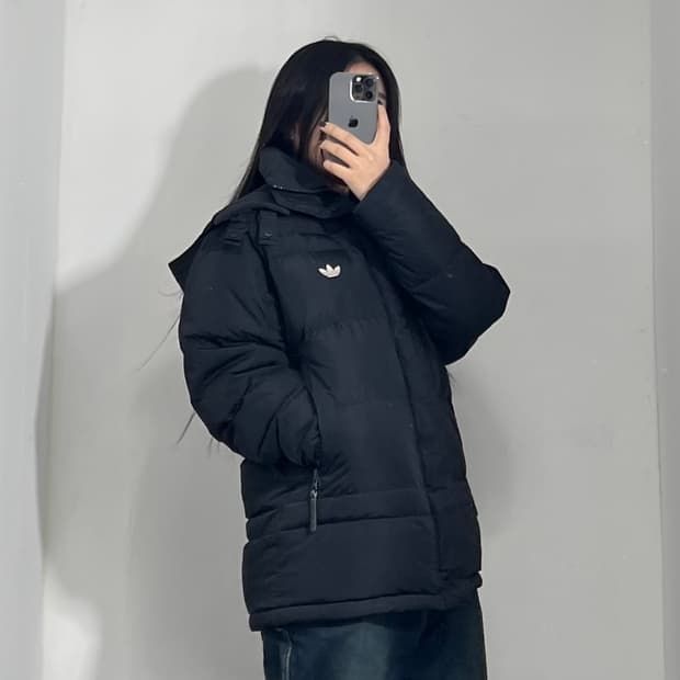 아디다스 불꽃로고 패딩 95  