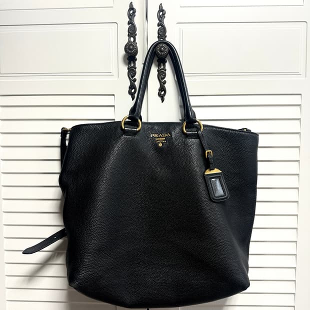 {정품} 프라다 비텔로 다이노 토트백 빅사이즈