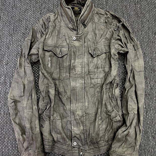 Y2K Grunge Military Jacket