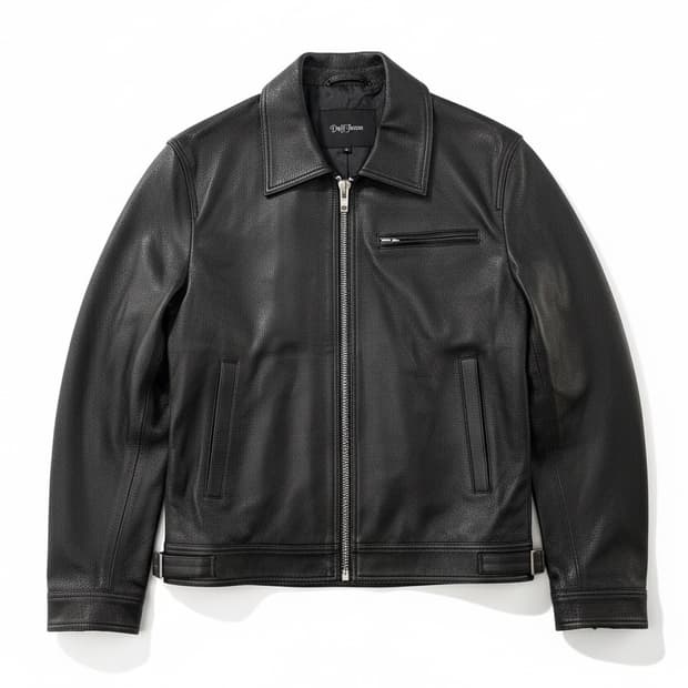 Doffjason cowhide single jacket M