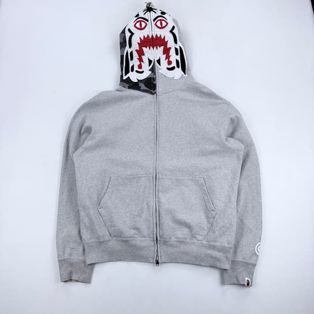 베이프 OG 타이거 카모 풀 후드집업