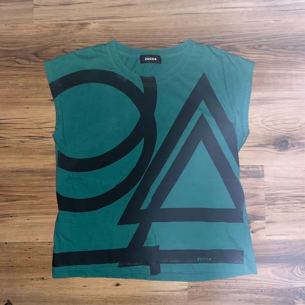 Zucca Vintage Sleeveless T-shirt