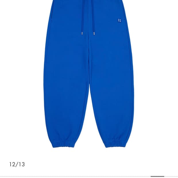 아더에러 Sig; BL Tag 스웻팬츠 블루