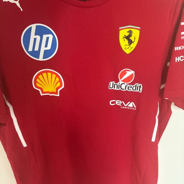 페라리 유니폼 미사용 새상품 (정품)