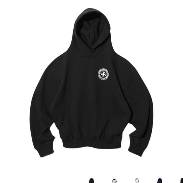 펀치 드렁크 파티즈 후드 블랙