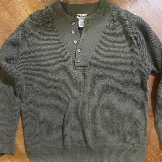 L.L.Bean 미군 밀리터리 남성용 니트 M (105)