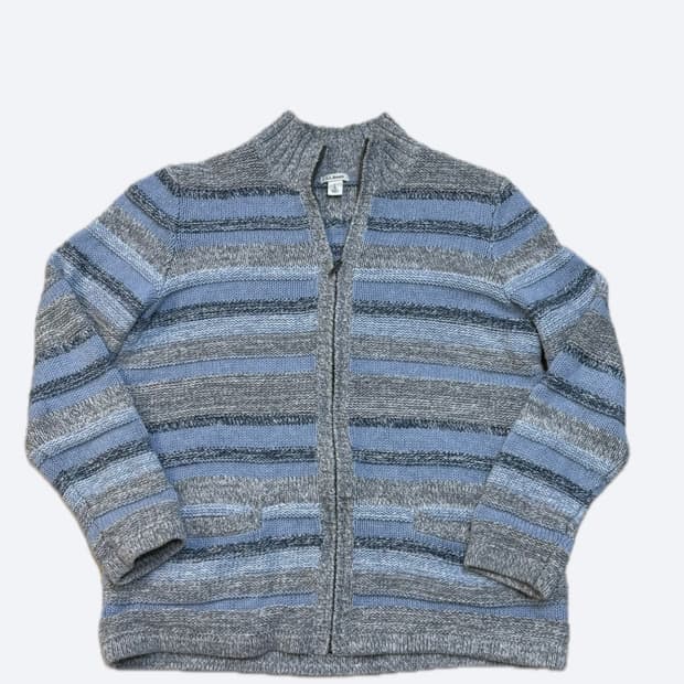 LL Bean 니트 집업 가디건