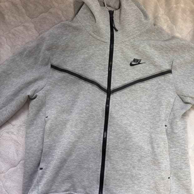 나이키 테크 플리스 회색 m