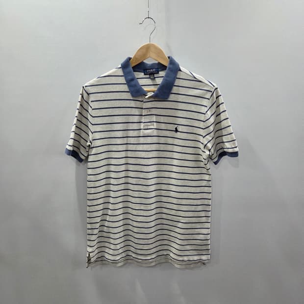 폴로랄프로렌 보이즈 피케 카라 스트라이프 반팔티 XL/18/20 