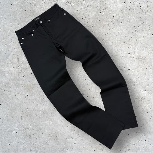 [30] APC 아페쎄 뉴스탠다드 블랙 데님 팬츠 바지 C475