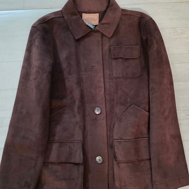 폴로 스웨이드 자켓 S