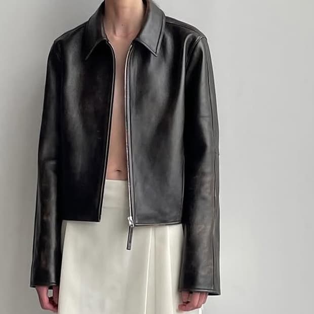 Lowclassic leather jacket