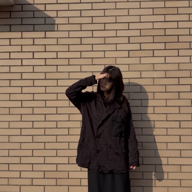 요지 야마모토 크링클 자켓