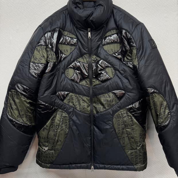 코오롱 40주년 3D 빈티지 디자인 구스다운 스트링패딩 100(L)