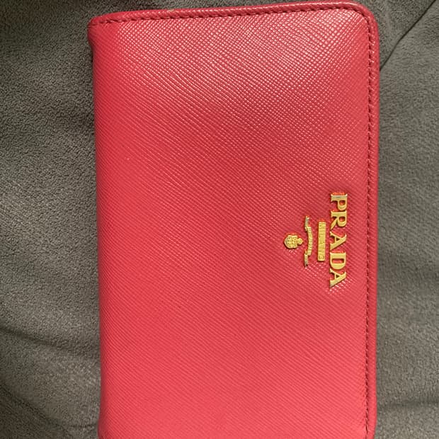 프라다 카드,현금,동전 지갑