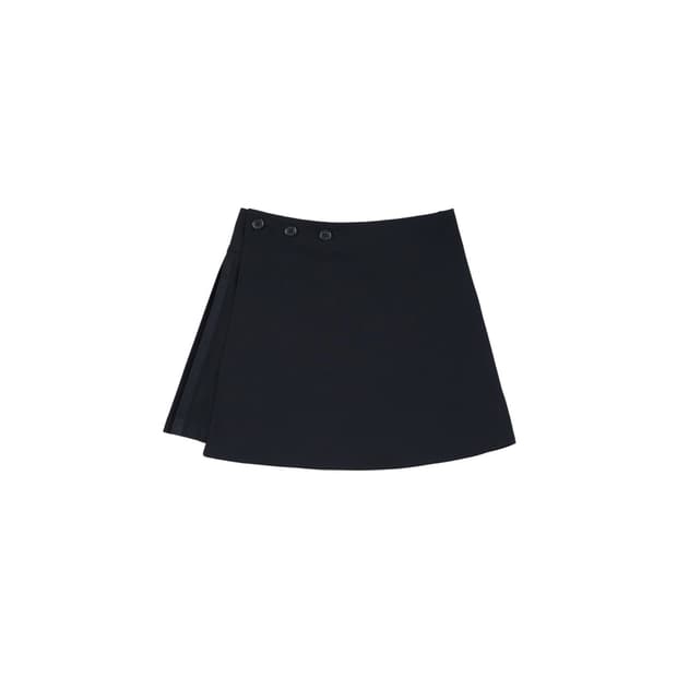 구함) 지초이 aw25 랩 플리츠 스커트