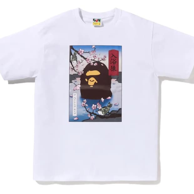 정품 베이프 사쿠라에디션 반팔