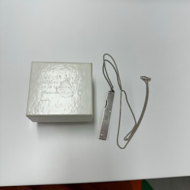 Maison Margiela 넘버링 폴딩나이프 Necklace (희귀매물