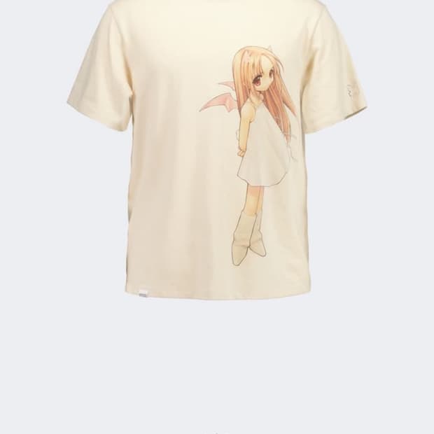 나비버스 dreaming 티셔츠 베이지 색상