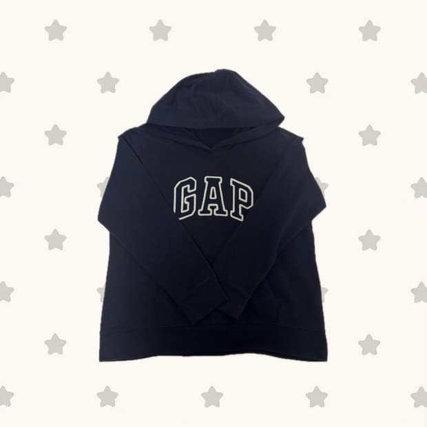 갭 네이비 후드티 판매합니다!