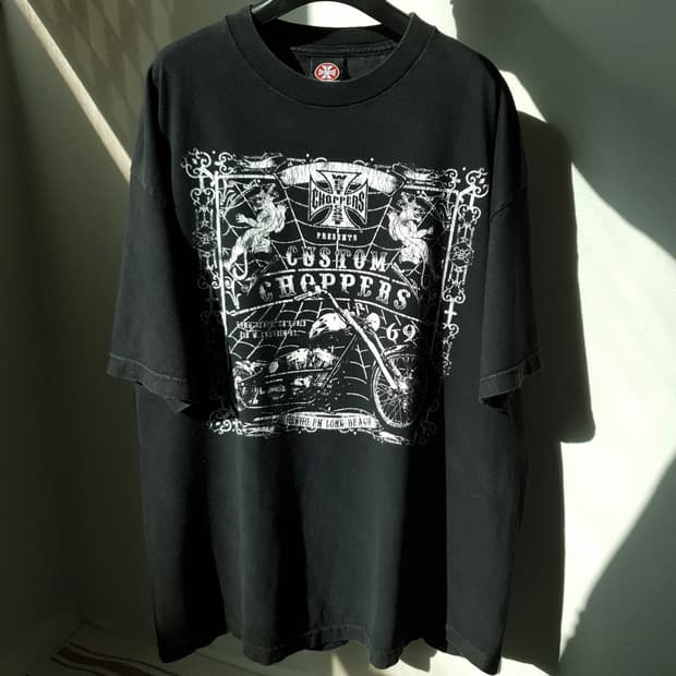90s West Coast Choppers print tee