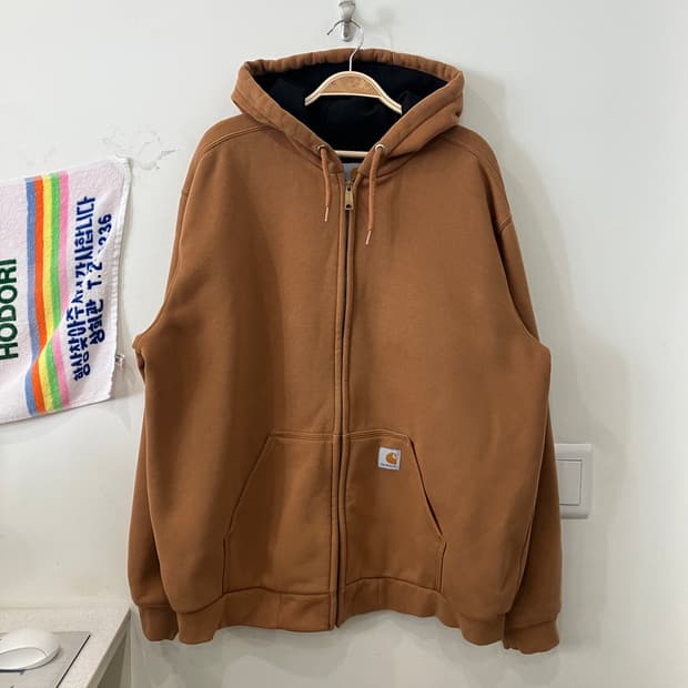 86 칼하트 레인디펜더 써멀 후드집업