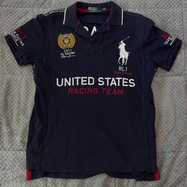 폴로 레이싱 pk티
