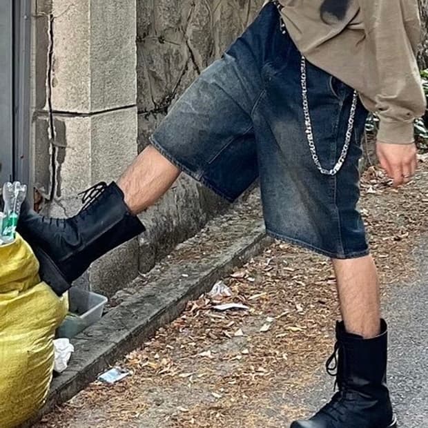 러프넥 부츠