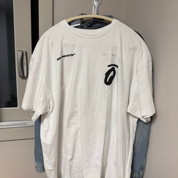 오프화이트 반팔 xl 105