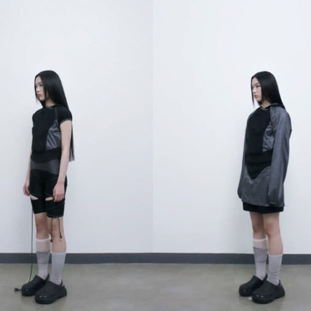 오호스 ojos 투웨이 후디 볼레로