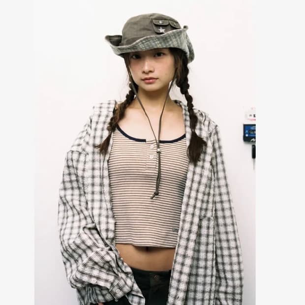 Aeae safari bucket hat 사파리 버킷햇