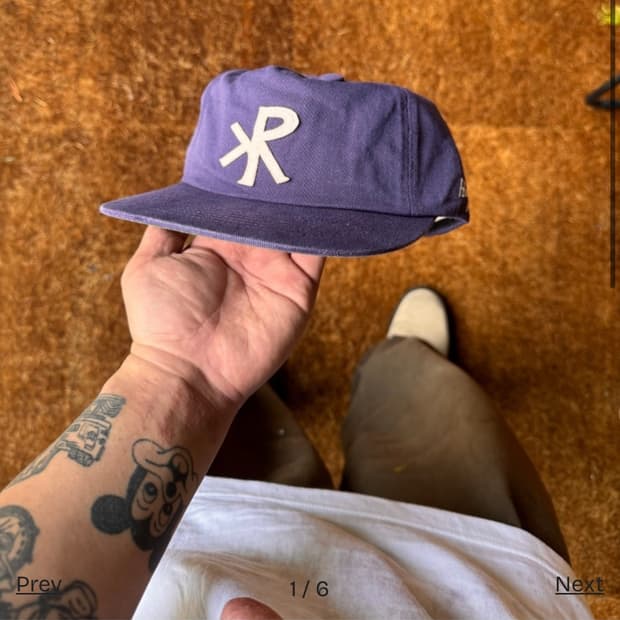 [OS] 크래커하우스 아뜰리에 캡 퍼플 색상 판매합니다