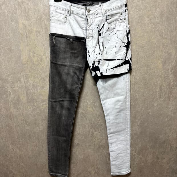 31 / 릭오웬스 화이트 타이론 진