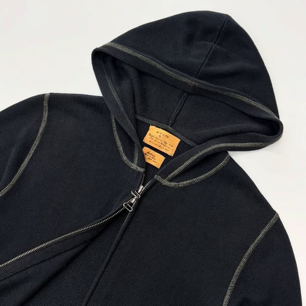 Polo 폴로진스 투웨이 니트 후드 집업