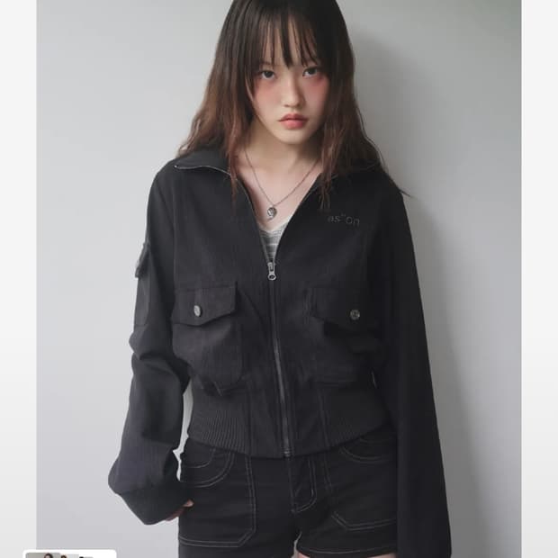 애즈온 POSET CORDUROY JACKET