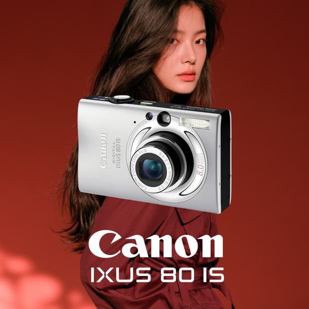 A급)캐논 익서스 80 CANON IXUS 80 빈티지 디지털카메라 디카