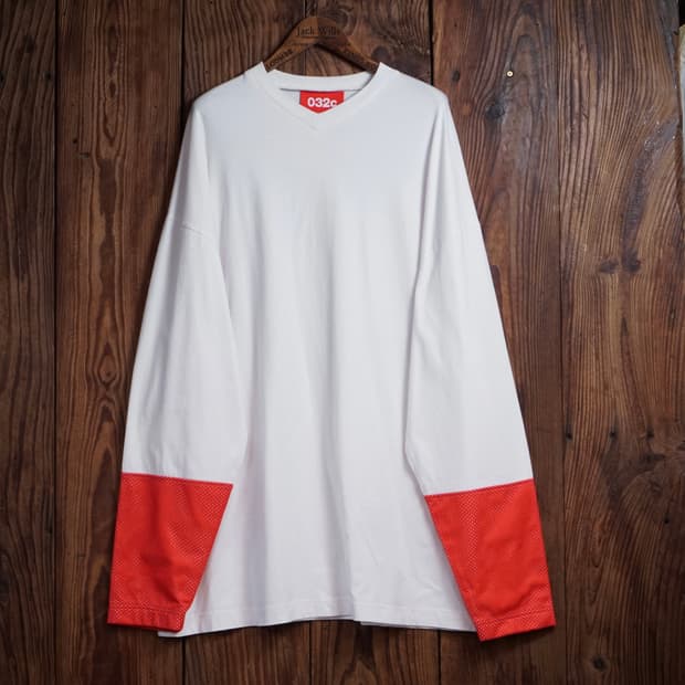 032C 24년도 컬렉션 랙스 슬리브 티셔츠