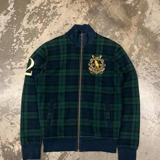 폴로 블랙와치 타탄자켓 s (polo blackwatch jacket)