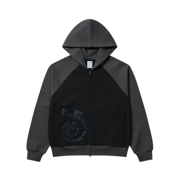 (4) 산산기어 X 뷰티풀 집업 후디 차콜