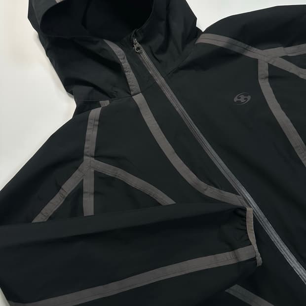 산산기어 블랙 윈드블록 바람막이